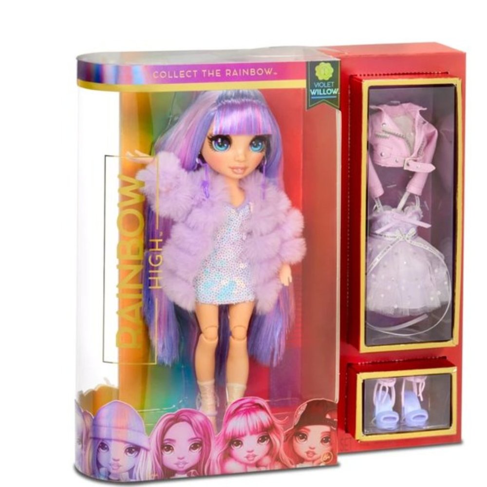 NEW Rainbow High Violet Willow Fashion Doll